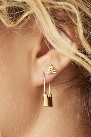 Ohrringe Behind Bars Silber Edelstahl h5 Bild2